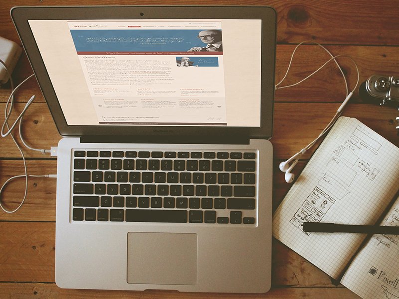 Site Internet sur l'historien